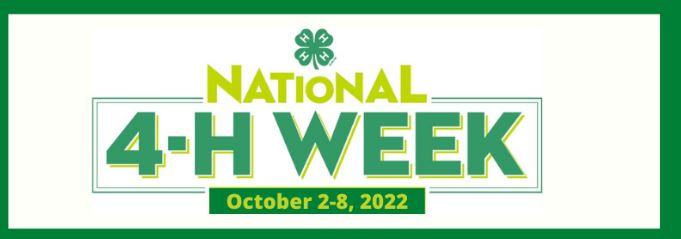 Agriculture Secretary Tom Vilsack has proclaimed October 2-8, 2022, as National 4-H Week