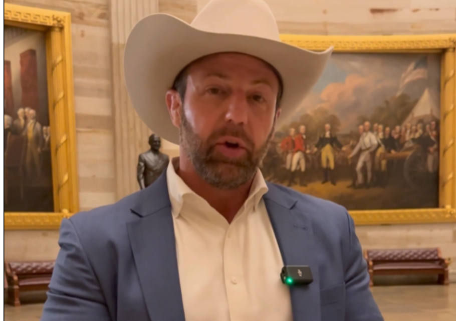 Markwayne Mullin in cowboy hat 